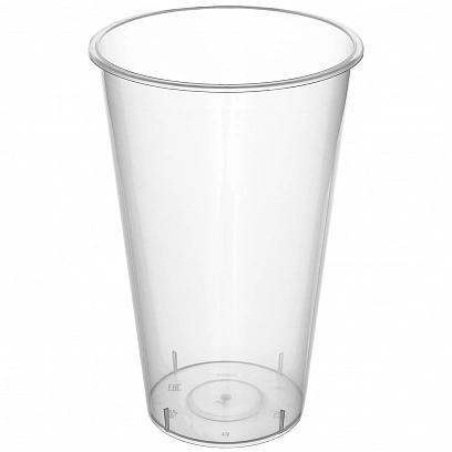 Стакан пластиковый (PP) Bubble Cup 500мл глянцевый 20шт "Комус" (25шт-уп) 