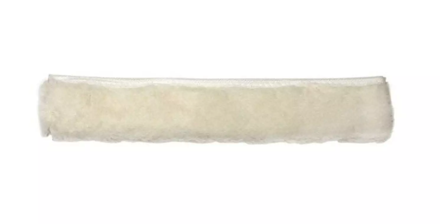 Шубка 35см микрофибра белая 