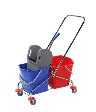 Тележка хром 2*23л ведра + отжим