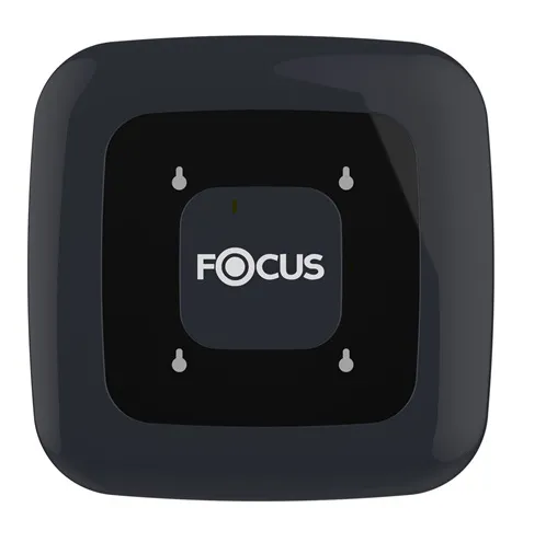 Диспенсер для туалетной бумаги в рулонах Focus чёрный