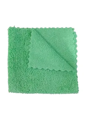 Микрофибра 220гр зеленая 30*30 ультразвук (150шт*кор)