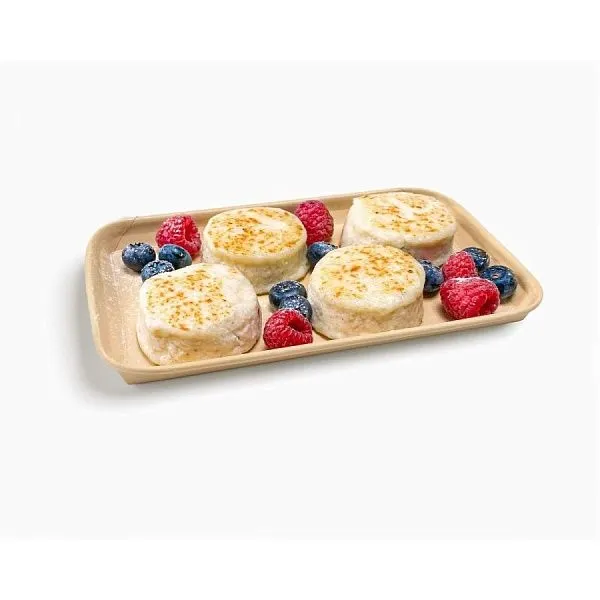 Спайка 1EA OnePlatter 350мл Лоток крафт - 25шт (22уп*кор)