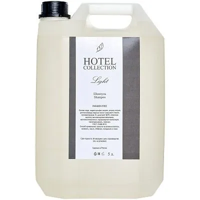 Шампунь для волос для гостиниц Light, канистра 5 л, Collection