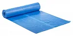 Мешки для мусора 120 л синие, 50 шт в рулоне, ПНД, 70×110 см, Tesgo (8 шт/кор)