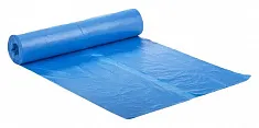 Мешки для мусора 120 л синие, 50 шт в рулоне, ПНД, 70×110 см, Tesgo (8 шт/кор)