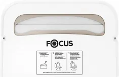 FOCUS Диспенсер белый для покрытий на унитаз 1/2  сложение 