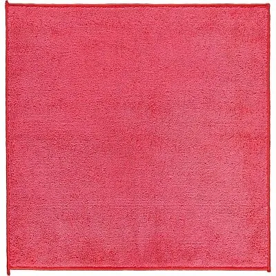 Салфетка из микрофибры красная 40×40 см, оверлок, 280 г/м² (90 шт/кор)