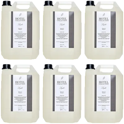 Шампунь для волос для гостиниц Light, канистра 5 л, Collection