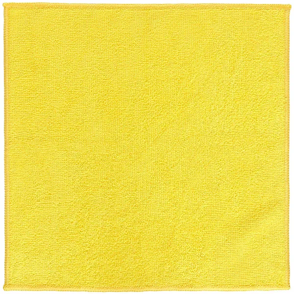 Микрофибра 30х30 - оверлок Желтая 220гр (100шт*кор)