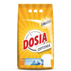 Стиральный порошок для белого белья Dosia, 8 кг (2 шт/кор) ЧЗ