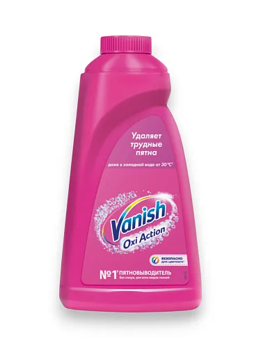 Пятновыводитель Vanish для цветного белья, 1 л (12 шт/кор)