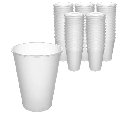 Стакан для bubble tea матовый 375 мл, PP, ВЗЛП, 25 шт (12 уп/кор)