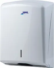 Диспенсер для листовых полотенец Jofel белый