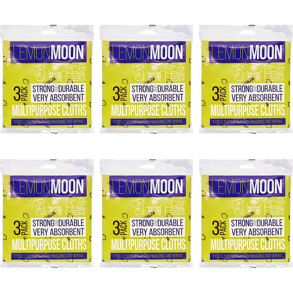 Салфетка вискозная 38×38 см, 3 шт, плотность 110 г/м², LM (28 шт/кор)
