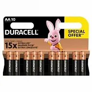 Батарейки АА - Duracell 10шт 