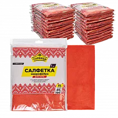 Салфетка из микрофибры для пола 80×100 см, ассорти, оверлок, 300 г/м² (25 шт/кор)