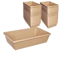 1EA OneClick  800мл Контейнер Крафт - 50шт (6уп*кор)