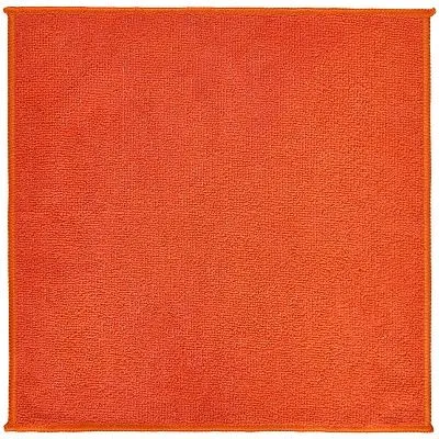 Салфетка из микрофибры красная 30×30 см, оверлок, 220 г/м² (100 шт/кор)