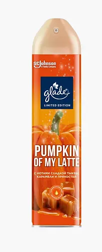 Glade - Тыква, карамель, пряности | освежитель воздуха 300мл (12шт*кор) 