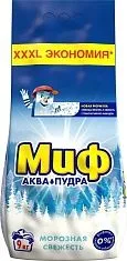 Стиральный порошок для белого белья «Миф», 9 кг ЧЗ