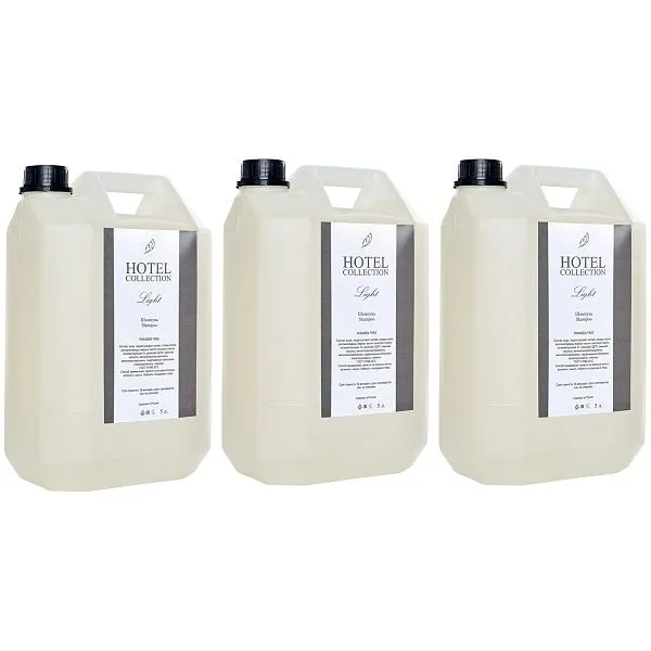 Шампунь для волос для гостиниц Light, канистра 5 л, Collection
