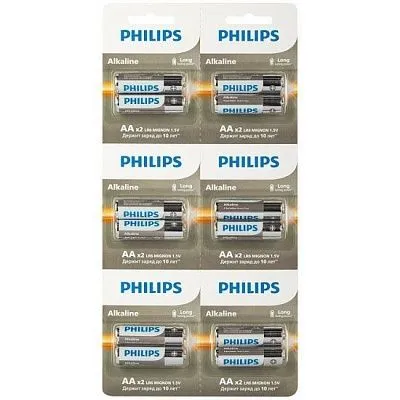 Батарейки АА - Philips 2шт