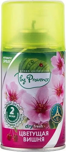 Освежитель воздуха by Provence «Цветущая вишня», сменный баллон универсальный, 250 мл (12 шт/кор)