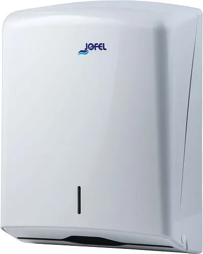 Диспенсер для листовых полотенец Jofel белый