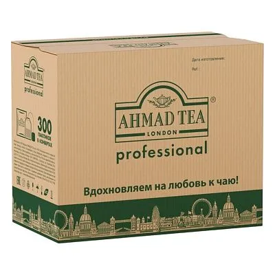 Чай Ahmad Tea травяной в пакетиках, мята и лимон «Минт Коктейль», 1,5 г, 300 шт