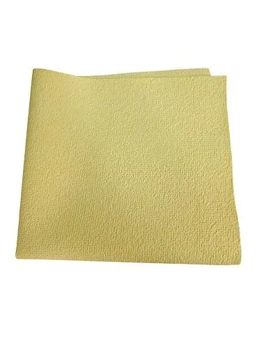 Салфетка из ПВА жёлтая 40×37 см, 230 г/м²