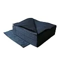 Бумажные салфетки Wiloo чёрные, 2 слоя, 24×24 см, 250 листов [9 шт]