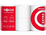 FOCUS Туалетная бумага  2сл 48м - [36шт] Extra ярко-белая 