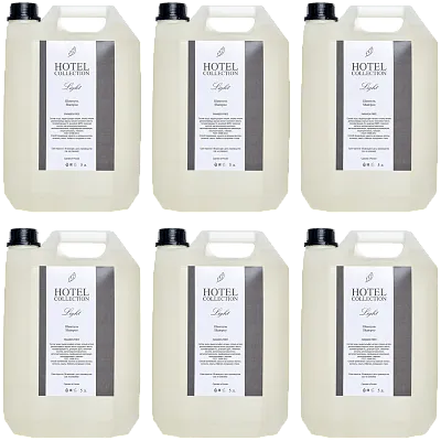 Шампунь для волос для гостиниц Light, канистра 5 л, Collection
