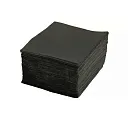 Бумажные салфетки Wiloo чёрные, 1 слой, 24×24 см, 400 листов [9 шт]