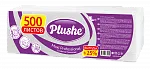 PLUSHE Салфетки 24х24 1сл Белые 500л - [5шт] 