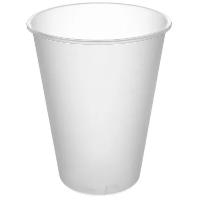 Стакан для bubble tea матовый 375 мл, PP, ВЗЛП, 25 шт (12 уп/кор)