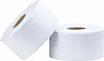 Туалетная бумага Plushe серая, 1 слой, 200 м, ОМ [12 шт]