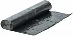 Мешки для мусора прочные 120 л чёрные, 25 шт в рулоне, 70×105 см, Tesgo (12 шт/кор)