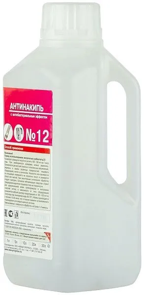 Средство для удаления накипи ЖМС №12, 1 л (9 шт/кор)