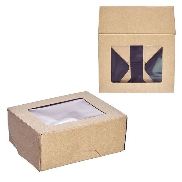Спайка 1EA OneBox коробка с окном  350мл - 25шт черный (24уп*кор) 80х100х40