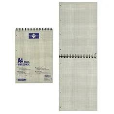Блокнот А4 на пружинке 210х297 - 80л (48шт*кор)