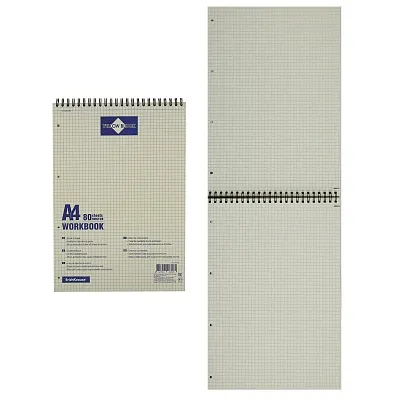 Блокнот А4 на пружинке 210х297 - 80л (48шт*кор)