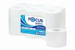 FOCUS Туалетная бумага с Центральной вытяжкой 2сл 120м - [12шт] ярко-белая 