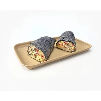 Спайка 1EA OnePlatter 350мл Лоток крафт - 25шт (22уп*кор)