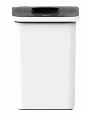 Корзина для мусора пластиковая Sanilavo DB-3500-35L, 35л, белая