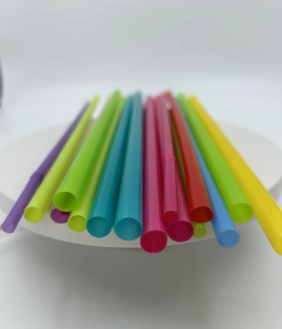 Трубочки прямые /10*240мм/ KING Цветные 250шт в упак (11уп в кор)