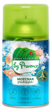 Сменный баллон универсальный "By Provence" Морская ривьера 250мл (12шт в упак)