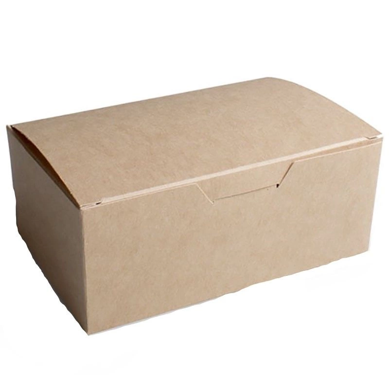 Коробка универсальная крафт - L  25шт "Fast Food Box" (20шт-уп) 