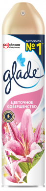 Освежитель воздуха "Glade" 300мл - цветочное совершенство (12шт*уп)