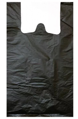 Пакет Майка 28х50 - 500шт черный б/н (4уп*кор) 